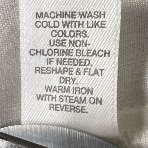 J. Jill White Linen Blend Coastal High Rise Stretch Trouser Pants Size L Tall - Picture 11 of 12